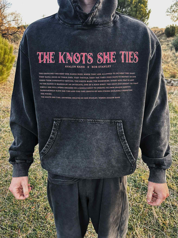 The knots she ties hoodie - Avalon Kane X Rob Stanley